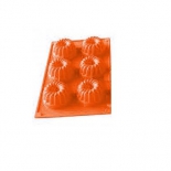 форма для выпекания Regent Silicone 93-SI-FO-24,1 оранжевая