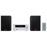 музыкальный центр Pioneer X-HM16-S, черно-серебристый
