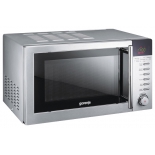 микроволновая печь Gorenje MO17DE, серебристая