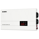 Стабилизатор напряжения Sven AVR SLIM 2000 LCD, белый