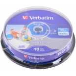 оптический диск Verbatim BD-R 25 Gb, Cake Box (10 шт)