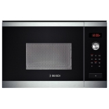 микроволновая печь Bosch HMT75M654, серебристая