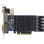 видеокарта GeForce ASUS GeForce GT 710 954Mhz PCI-E 2.0 2048Mb 1800Mhz 64 bit DVI HDMI HDCP (710-2-SL-BRK)