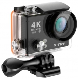 видеокамера X-Try XTC150 UltraHD WiFi, черная