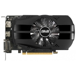 видеокарта GeForce ASUS GeForce GTX 1050 1354Mhz PCI-E 3.0 2048Mb 7008Mhz 128 bit DVI HDMI HDCP Phoenix