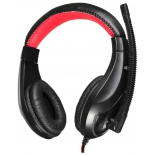 гарнитура для пк Oklick HS-L100, черно-красная