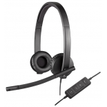 гарнитура для ПК Logitech USB Headset Stereo H570e, черная