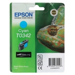 картридж Epson T0342 голубой