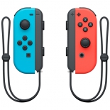 игровой контроллер специальный комплект Nintendo Switch Joy-Con (парные контроллеры), неоновый красный и неоновый синий