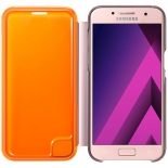 чехол для смартфона Samsung для Samsung Galaxy A3 (2017) Neon Flip Cover, розовый