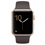 Умные часы Apple Watch Series 2 42mm золотисто-коричневые