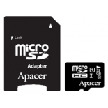 карта памяти MicroSDHC 32Gb class10 Apacer UHS-1 +адаптер