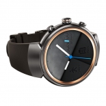 Умные часы Смарт-часы Asus ZenWatch 3 WI503Q, GunMetal/Rubber Strap Brown