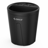 зарядное устройство Orico UCH-C2-BK (3xUSB 2.4A), черное