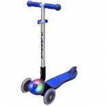 трехколесный самокат Y-Scoo Globber Elite F My Free Fold up (448-100) синий