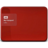 жесткий диск Western Digital MY Passport ULTRA 1000 Gb (WDBDDE0010BBY-EEUE), красный