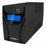 источник бесперебойного питания Ippon Back Power LCD Pro 800, черный
