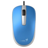 мышка Genius DX-120 USB, голубая