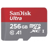 карта памяти SanDisk Ultra microSDXC Class 10 UHS-I A1 95MB/s 256GB (с адаптером)