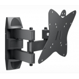 кронштейн для телевизора Holder LCDS-5038 (20-37'', до 30 кг, наклон, поворот), графит
