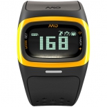 Умные часы Mio Alpha 2, Large (58P-PNK), чёрно-жёлтые