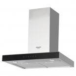 вытяжка кухонная Hotpoint-Ariston HHBS 6.7F LT X, серебристая
