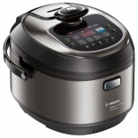 мультиварка Bosch MUC88B68RU, черная/нержавеющая сталь