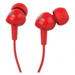 гарнитура проводная для телефона JBL C100SIU, красная