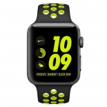 Умные часы Apple Watch Series 2 38 mm, графитово-зеленые