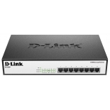 коммутатор (switch) D-Link DES-1008P+ (неуправляемый)