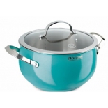 кастрюля Rondell Turquoise 18 см (2.8л) RDS-717