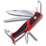 нож перочинный Victorinox RangerGrip 55 (0,9563 C) красно-черный