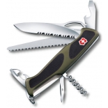 нож перочинный Victorinox RangerGrip 179 (0,9563 MWC4) зелено-черный
