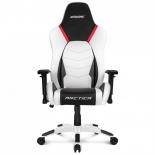 игровое компьютерное кресло AKRacing Arctica белое/чёрное