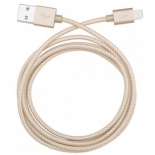 кабель / переходник для телефона Belkin MIXIT Metallic F8J144BT04-GLD (Lightning - USB, M/M, 1.2 м), золотистый