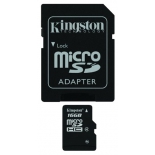 карта памяти Kingston SDC4/16GB (с адаптером)