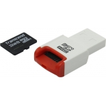 карта памяти Transcend TS32GUSDHC10-P3 32Gb + USB-картридер