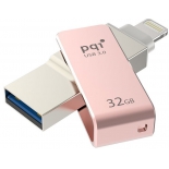 usb-флешка PQI iConnect mini 32GB, розовая