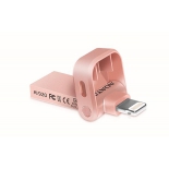 usb-флешка Flash Drive 32 GB ADATA i-Memory AI920, светло-розовая