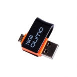 usb-флешка Qumo 16GB Hybrid c поддержкой OTG
