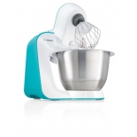 Кухонный комбайн Bosch MUM54D00, белый/бирюзовый