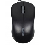 мышка Rapoo N1130 (USB, 1000 dpi), чёрная