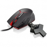 мышка Lenovo Y Laser (GX30J07894), черная с красной подсветкой