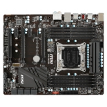 материнская плата MSI X99A RAIDER (Socket 2011-3, X99, ATX, 3xPCI-Ex 16x, 8x DDR4, GLAN, 10x SATA3, USB 3.1)