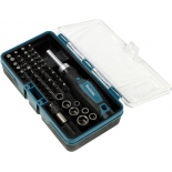 насадки отверточные Makita B-28612 (47 предметов, биты, головки, держатель)