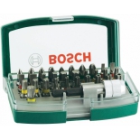 насадки отвёрточные BOSCH 2607017063, биты цветные, 32шт