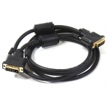 кабель (шнур) TV-COM CG441D-1.8M (DVI-D DL, M/M, 1.8 м), чёрный