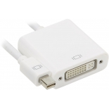 кабель-переходник DP Telecom TA6050 (miniDP — DVI-I DL, M/F, ~20 см), белый
