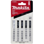 набор пилок для лобзика Makita A-86898, универсальный, 5 штук