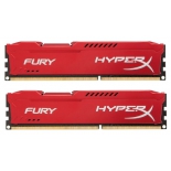 модуль памяти Kingston HyperX Fury HX313C9FRK2/16, красный